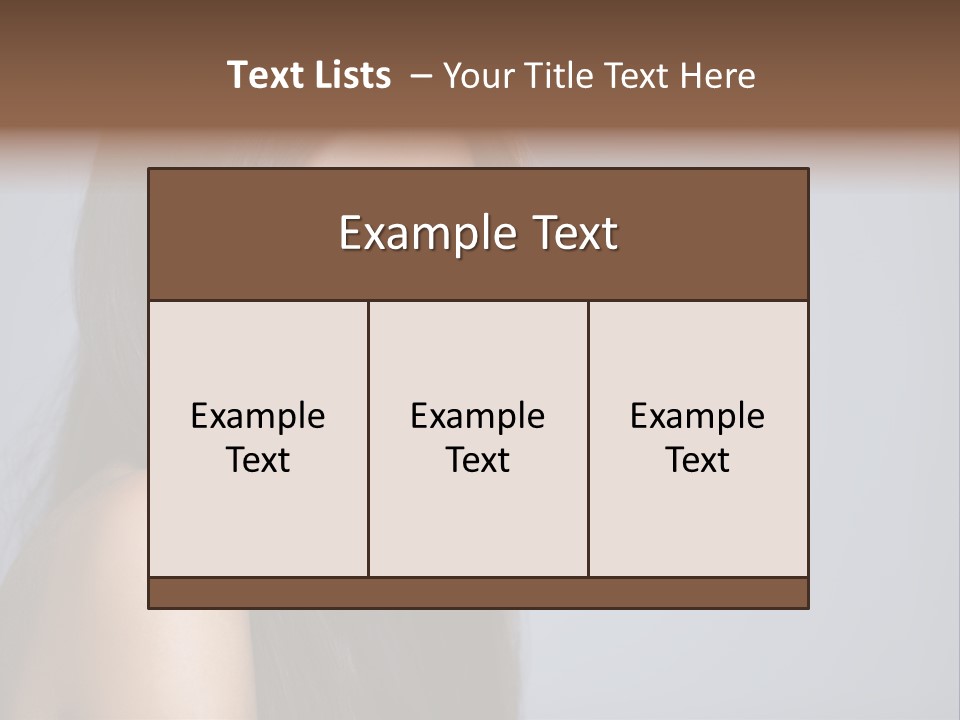 Pretty Girls PowerPoint Template