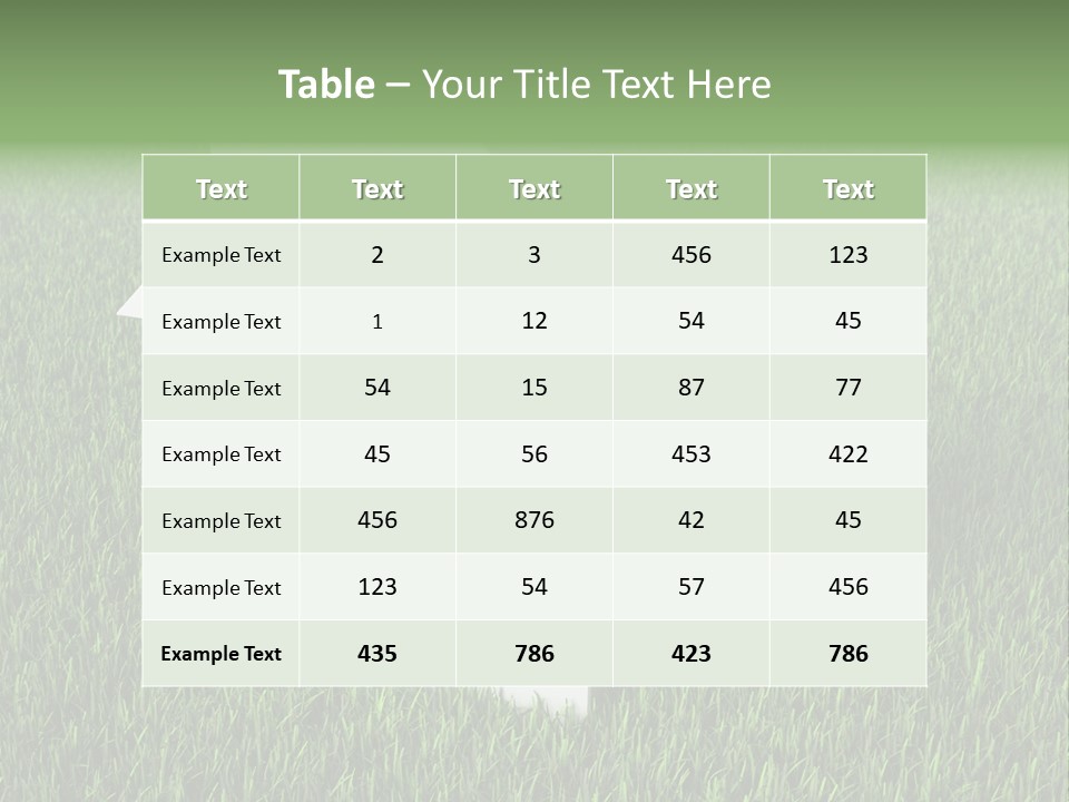 Real Symbol Eco PowerPoint Template