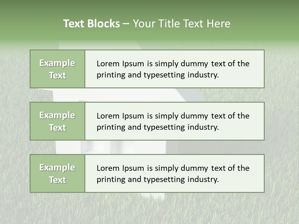 Real Symbol Eco PowerPoint Template