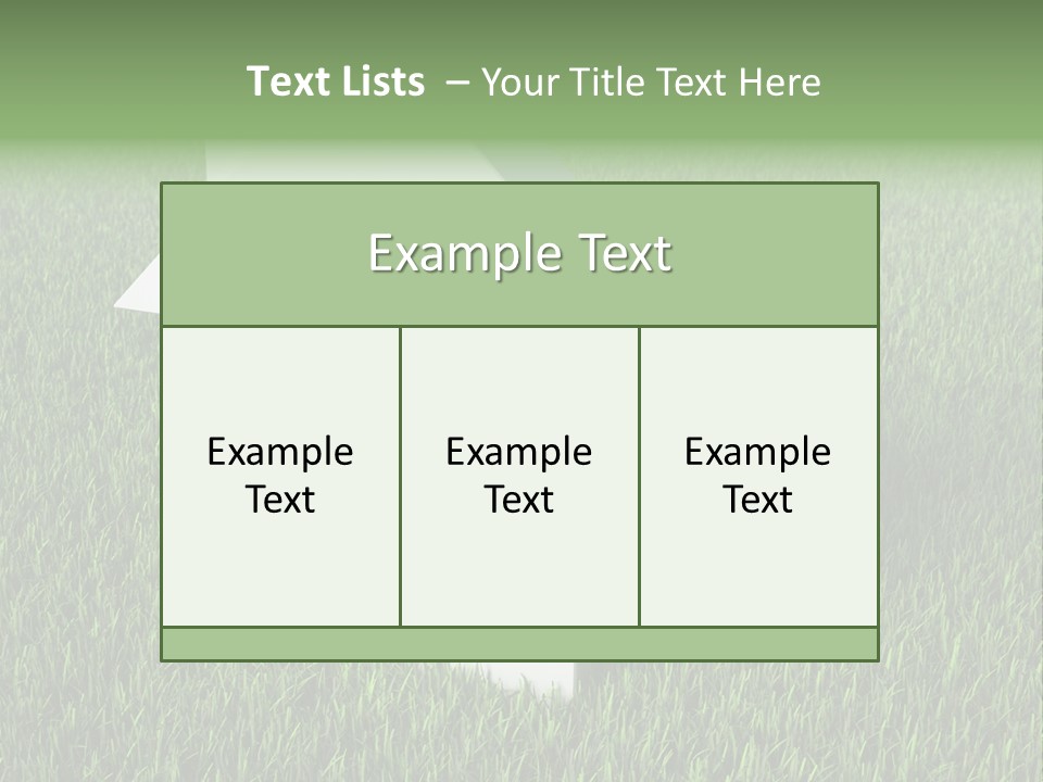 Real Symbol Eco PowerPoint Template