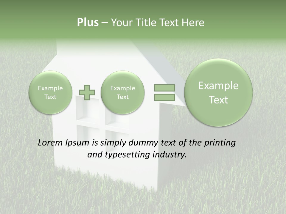 Real Symbol Eco PowerPoint Template