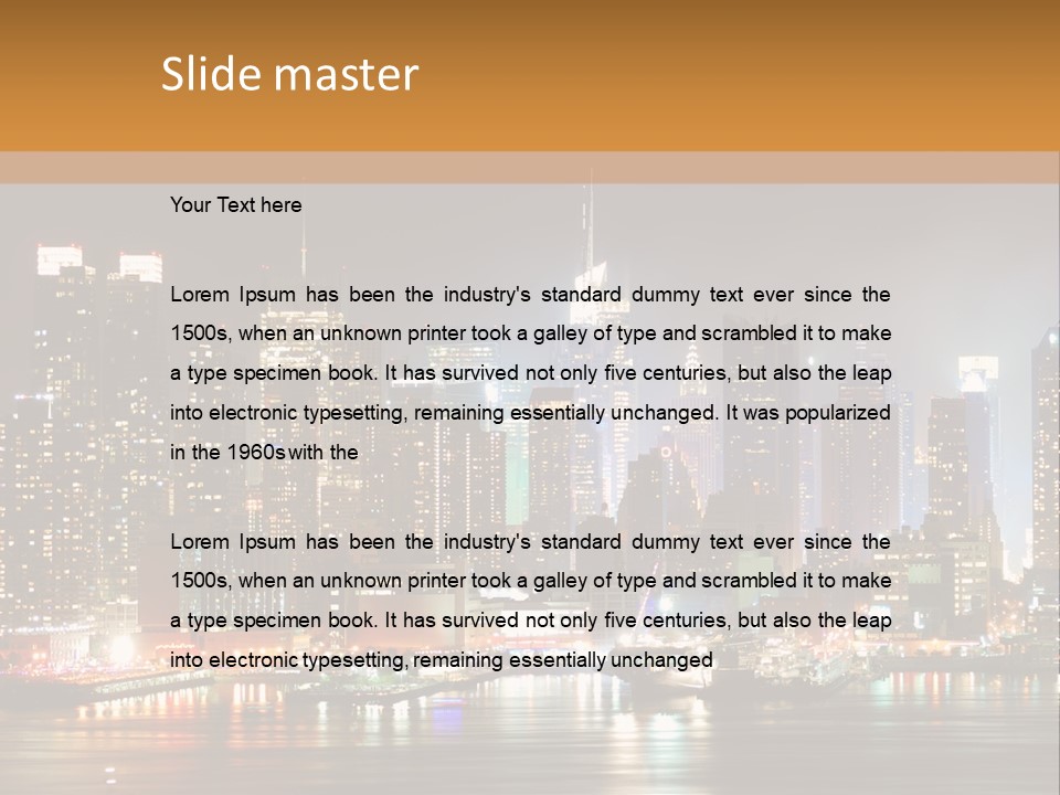 Los Angeles City PowerPoint Template