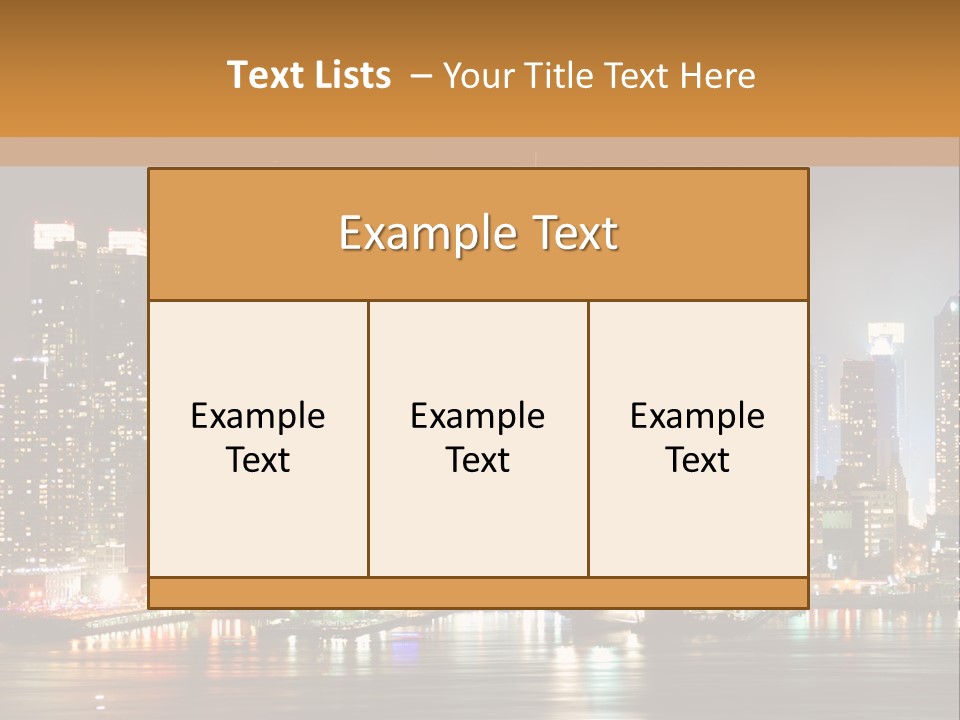 Los Angeles City PowerPoint Template