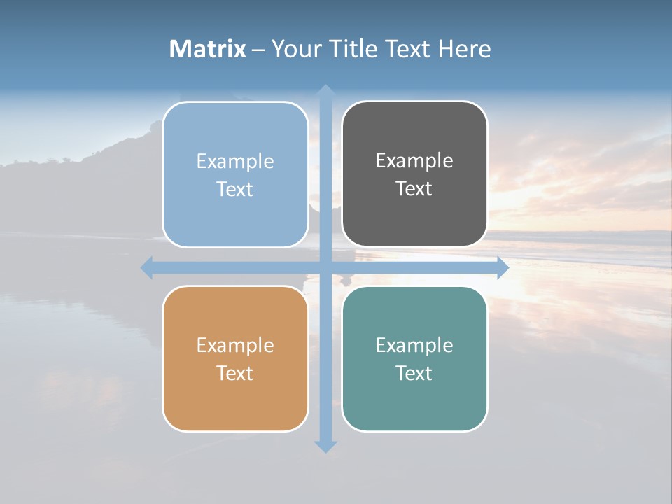 Piha Beach PowerPoint Template