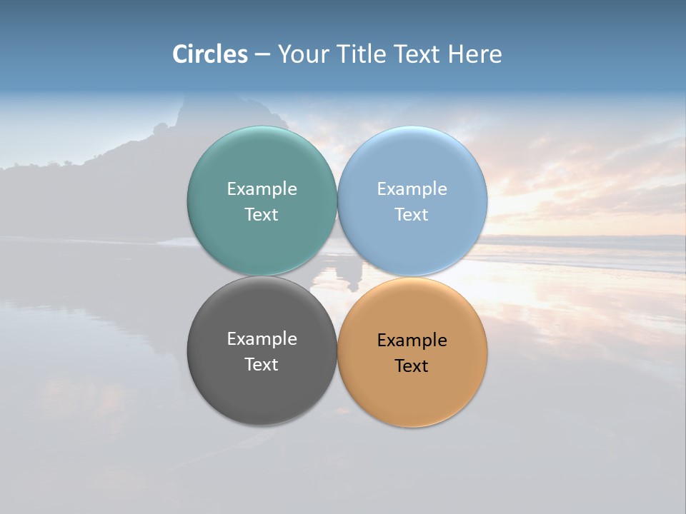 Piha Beach PowerPoint Template