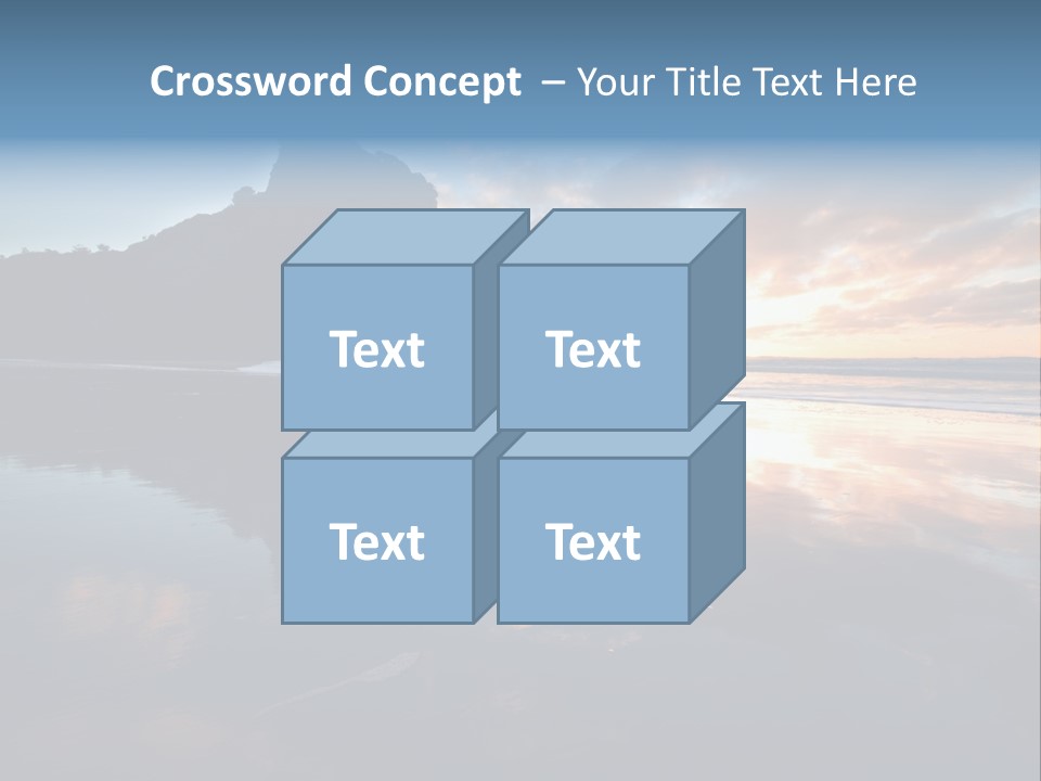 Piha Beach PowerPoint Template