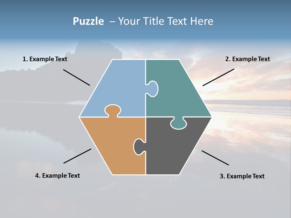 Piha Beach PowerPoint Template