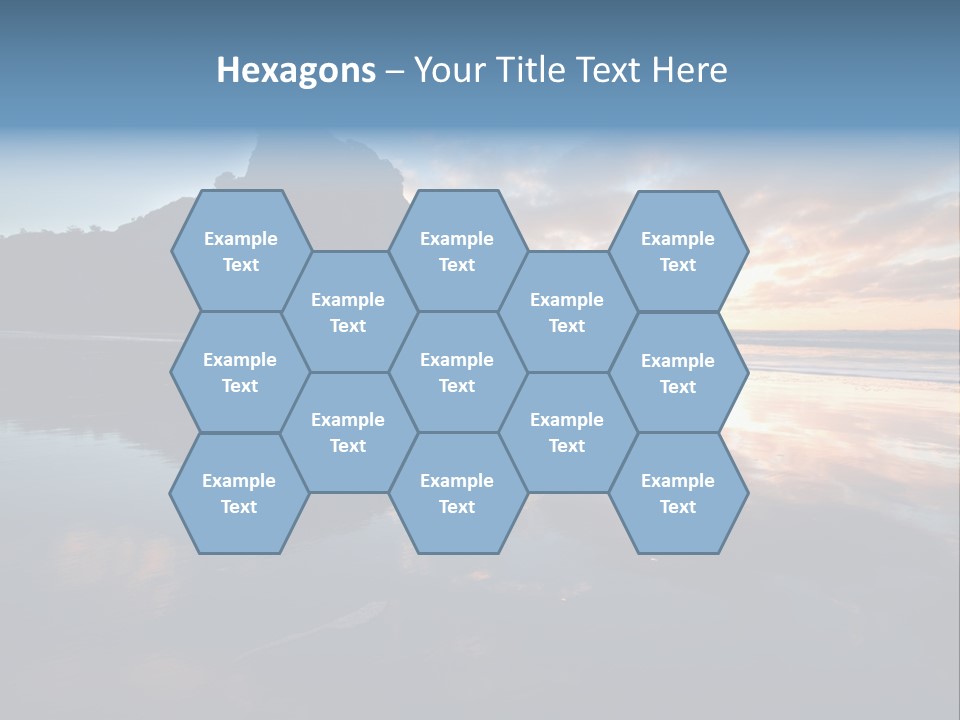 Piha Beach PowerPoint Template