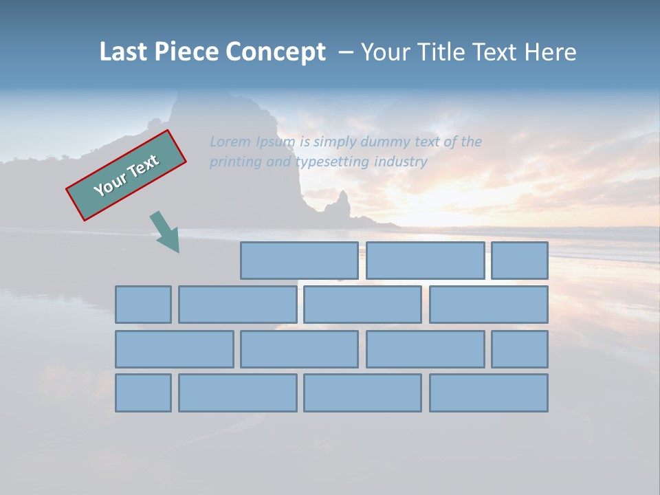 Piha Beach PowerPoint Template