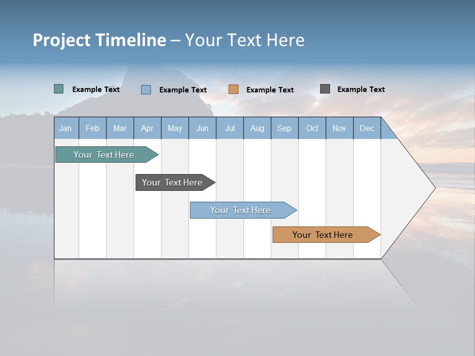 Piha Beach PowerPoint Template
