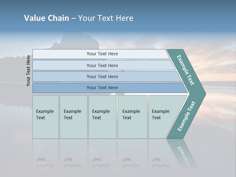 Piha Beach PowerPoint Template