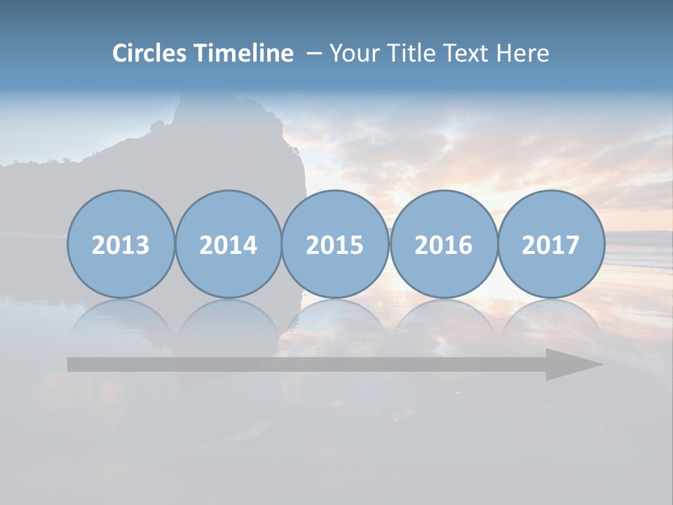 Piha Beach PowerPoint Template