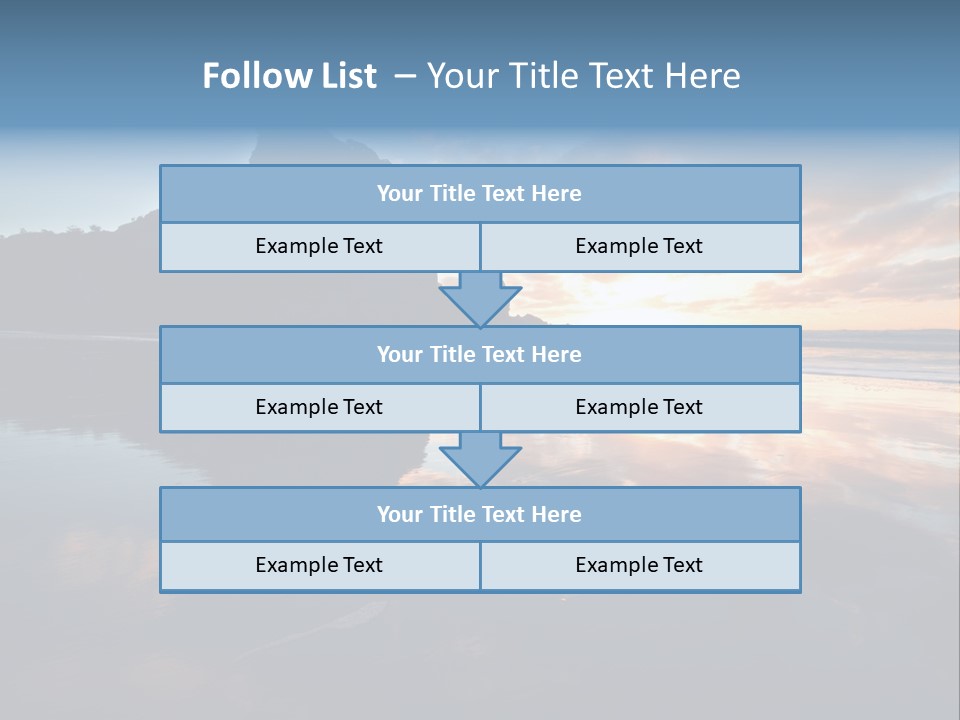 Piha Beach PowerPoint Template