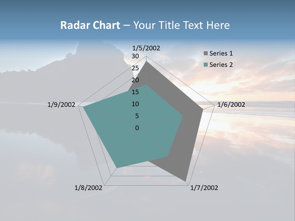 Piha Beach PowerPoint Template