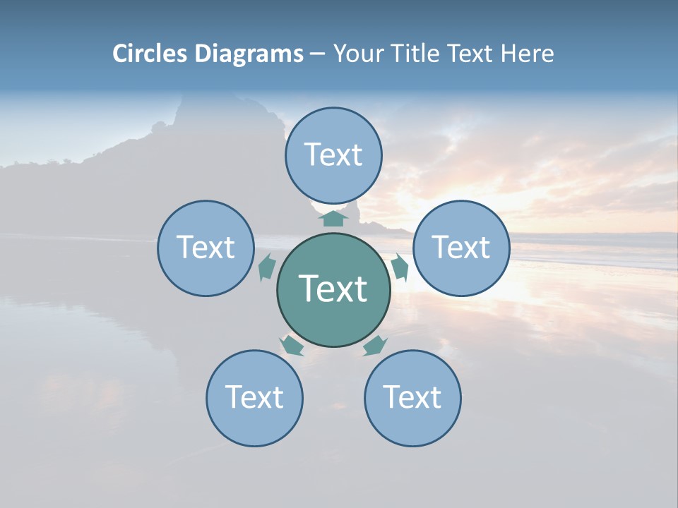 Piha Beach PowerPoint Template