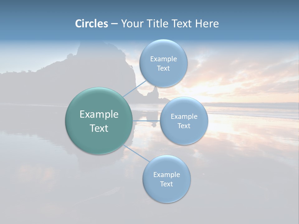 Piha Beach PowerPoint Template