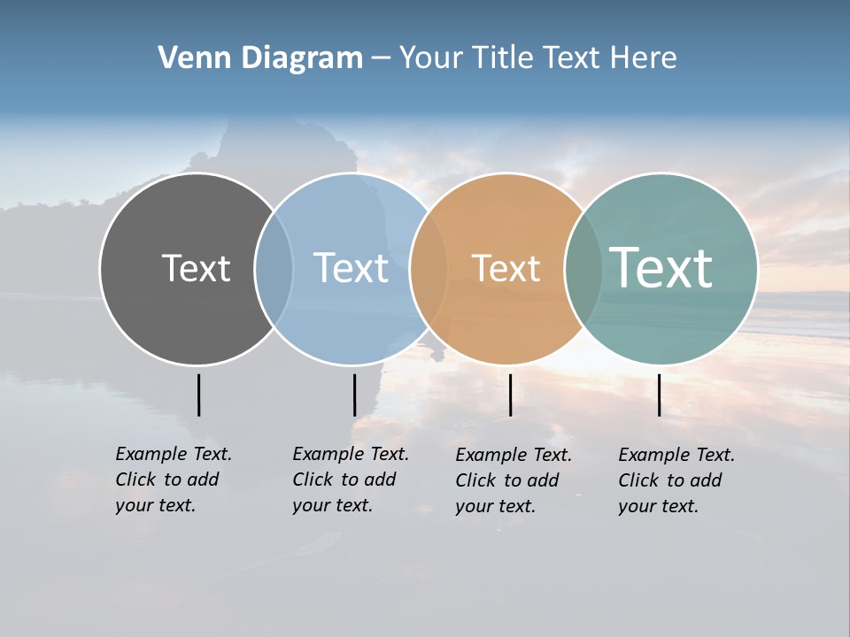 Piha Beach PowerPoint Template