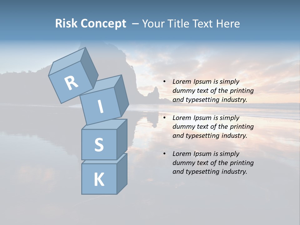 Piha Beach PowerPoint Template