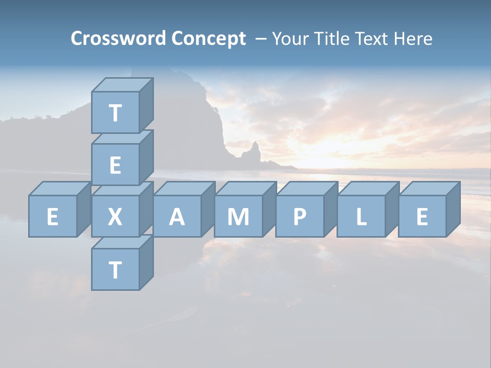 Piha Beach PowerPoint Template