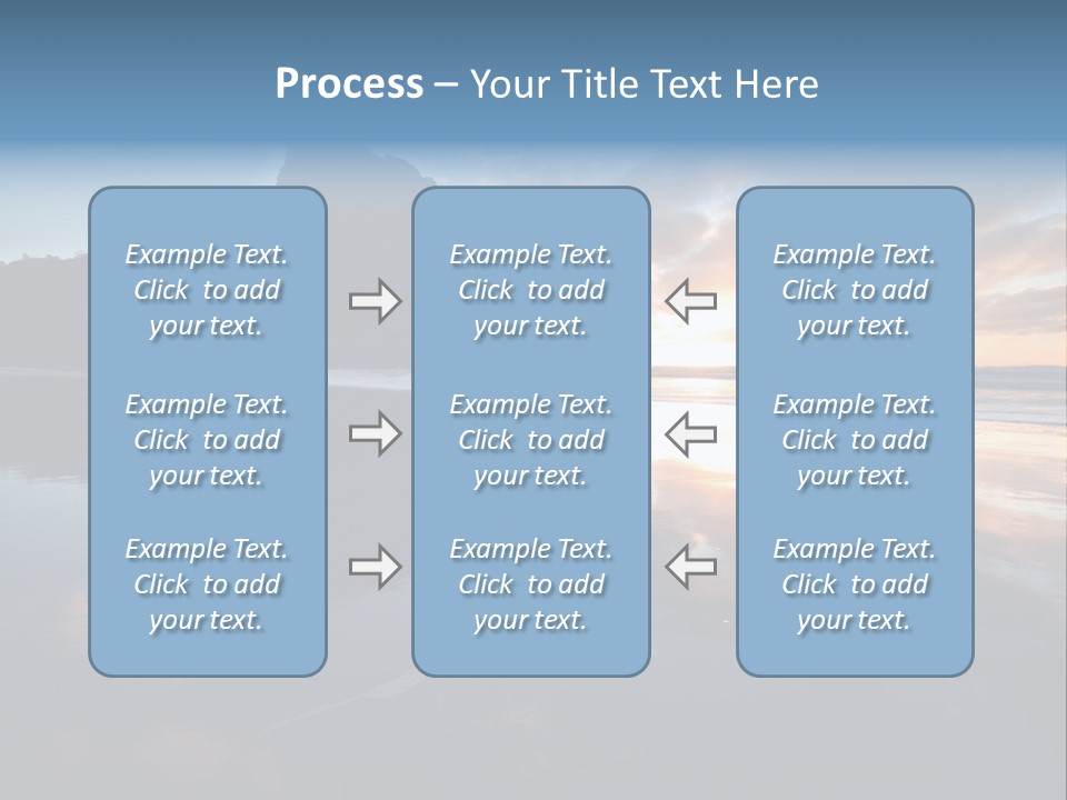 Piha Beach PowerPoint Template