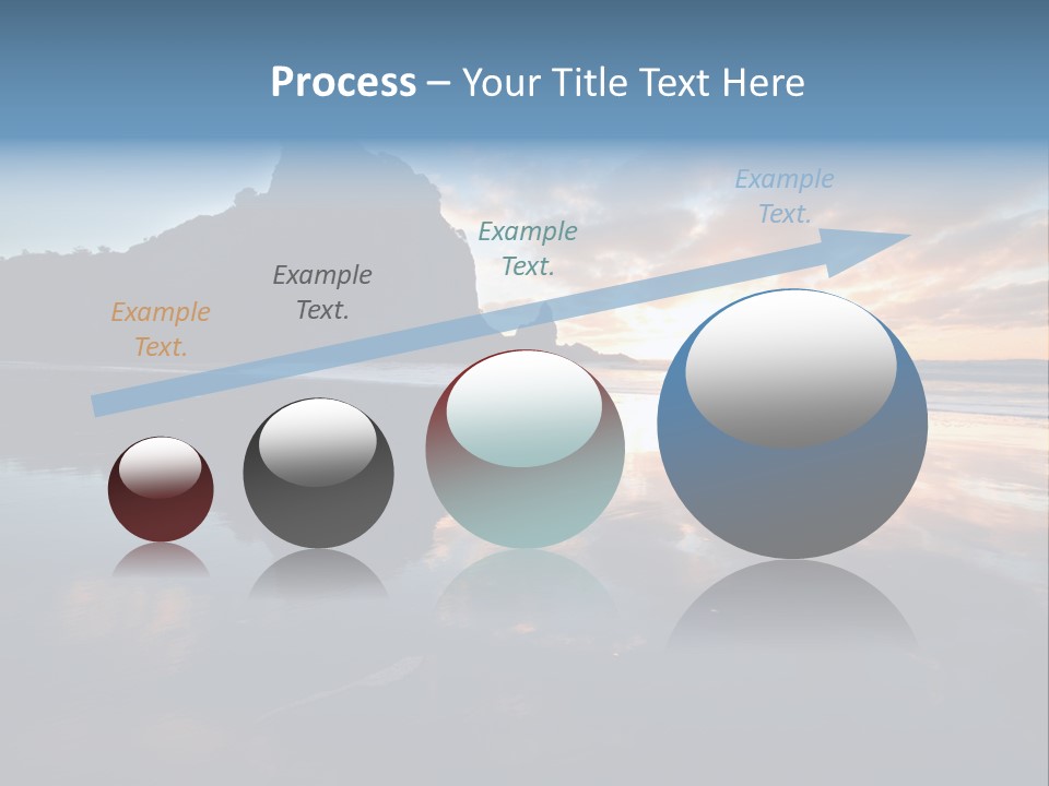 Piha Beach PowerPoint Template