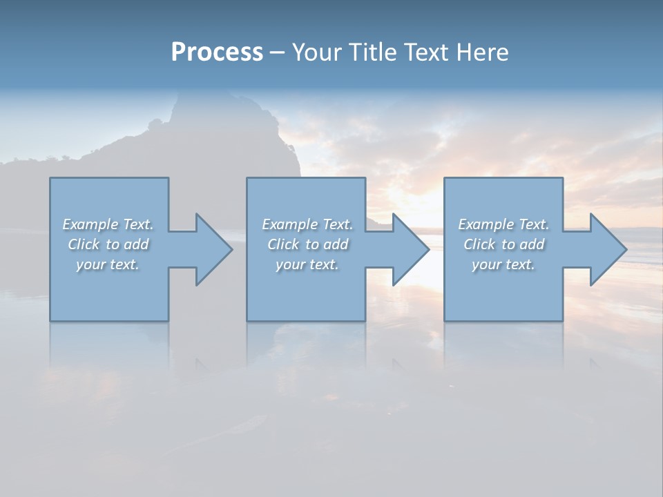 Piha Beach PowerPoint Template