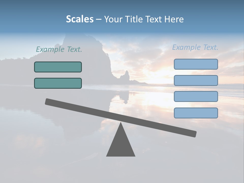 Piha Beach PowerPoint Template