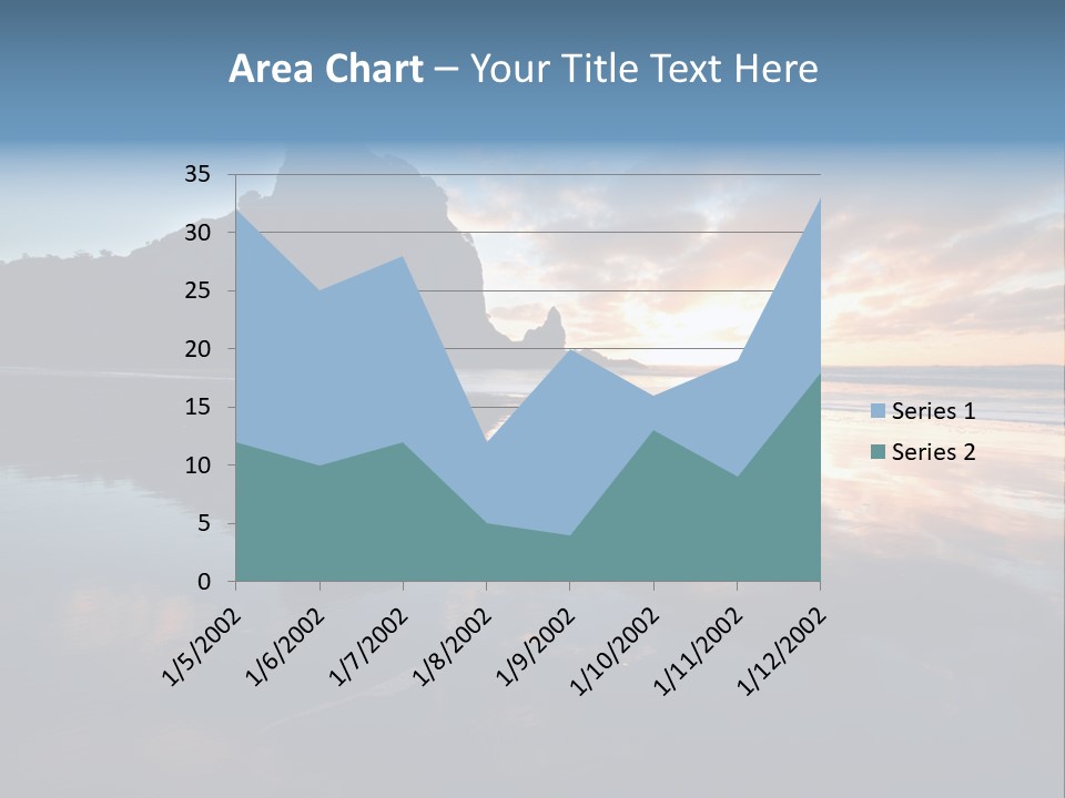 Piha Beach PowerPoint Template