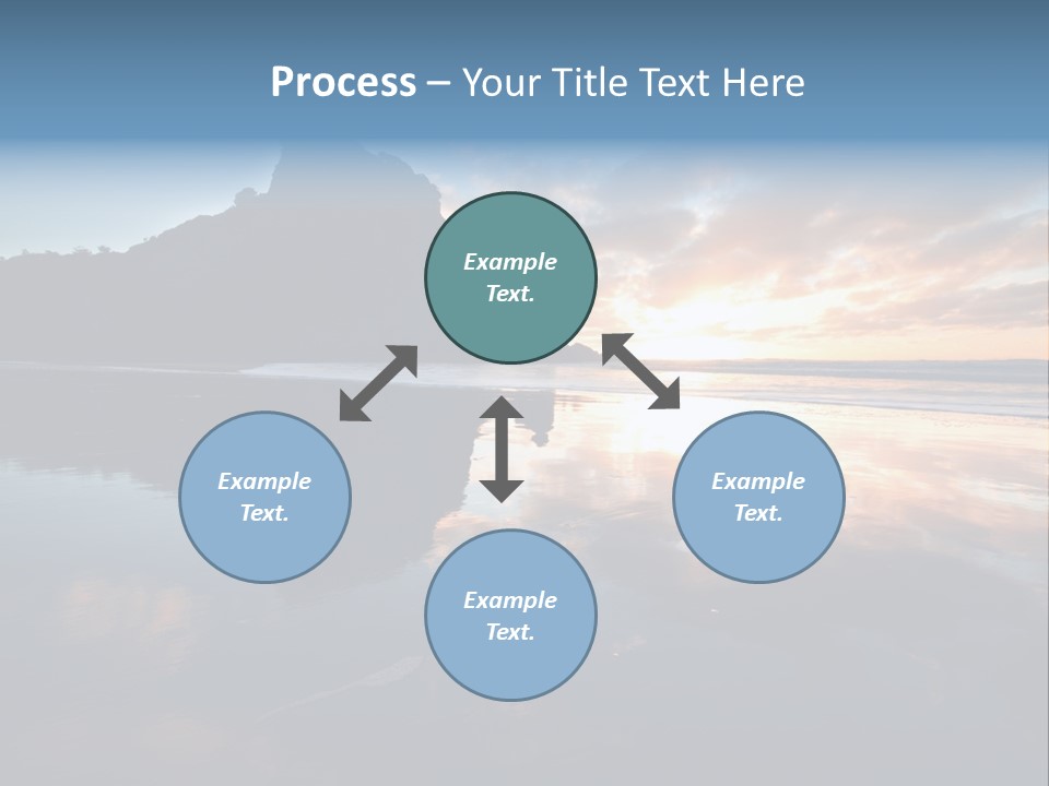 Piha Beach PowerPoint Template