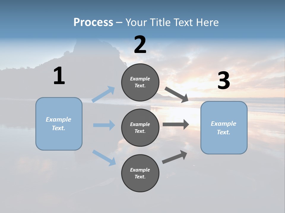 Piha Beach PowerPoint Template