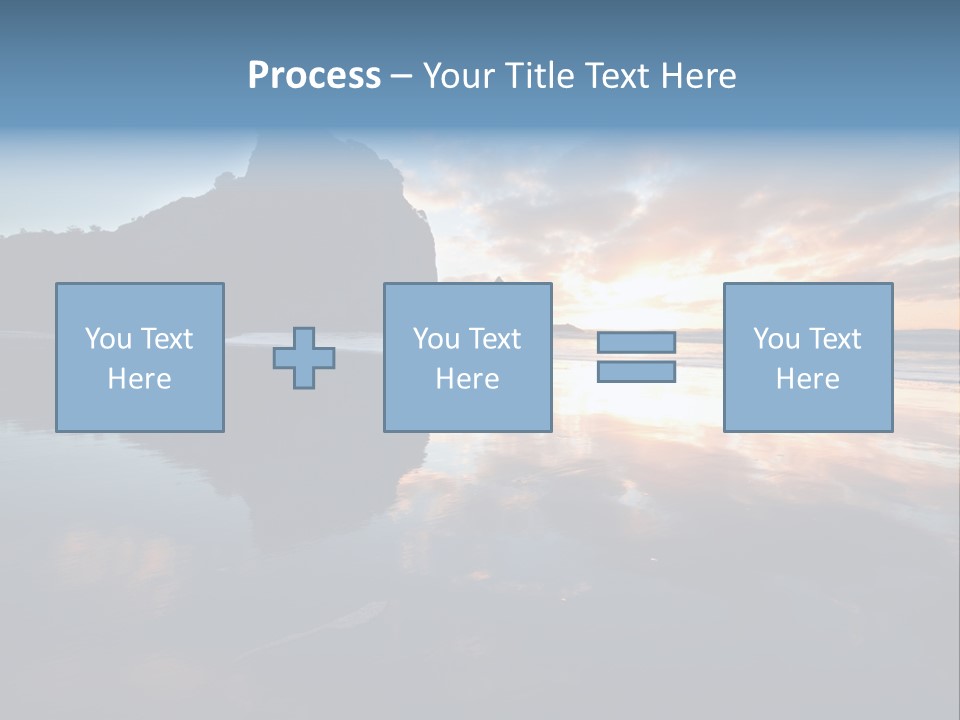 Piha Beach PowerPoint Template