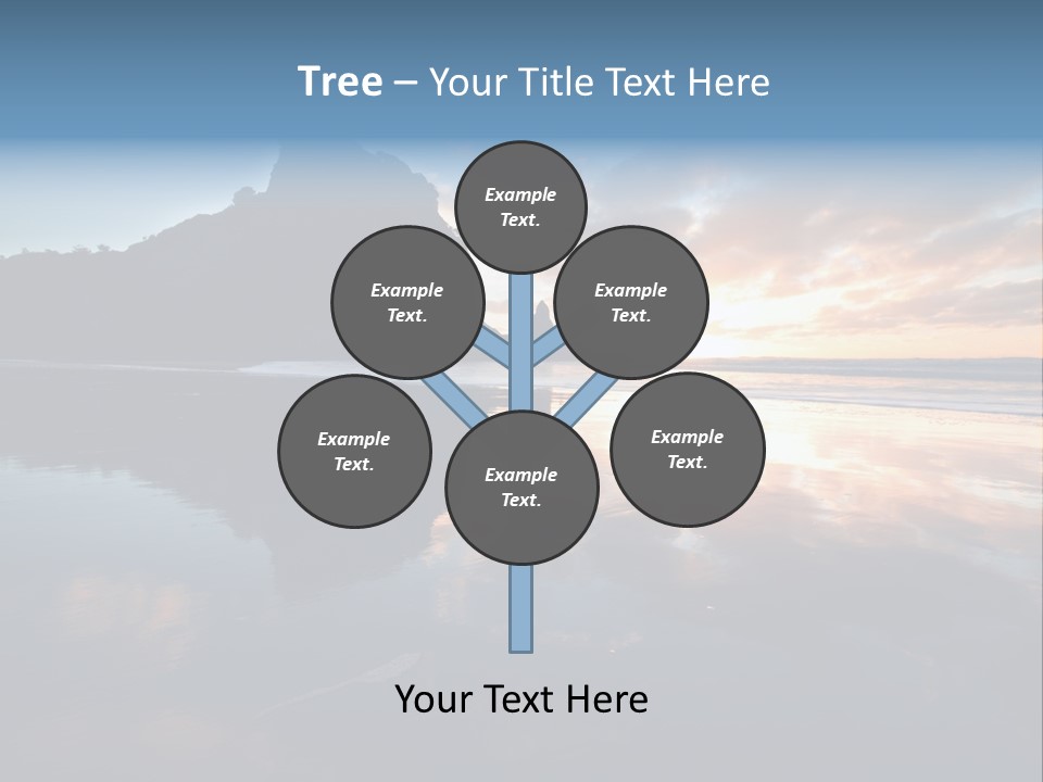 Piha Beach PowerPoint Template