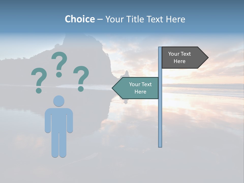 Piha Beach PowerPoint Template