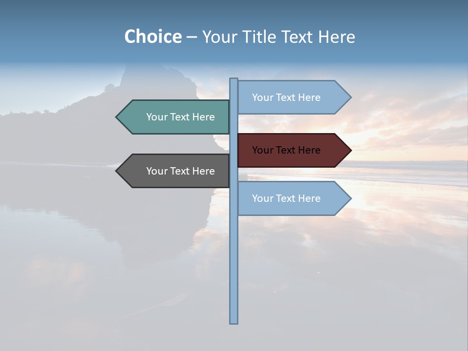 Piha Beach PowerPoint Template