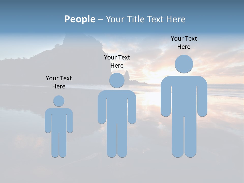 Piha Beach PowerPoint Template