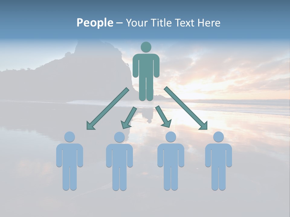 Piha Beach PowerPoint Template