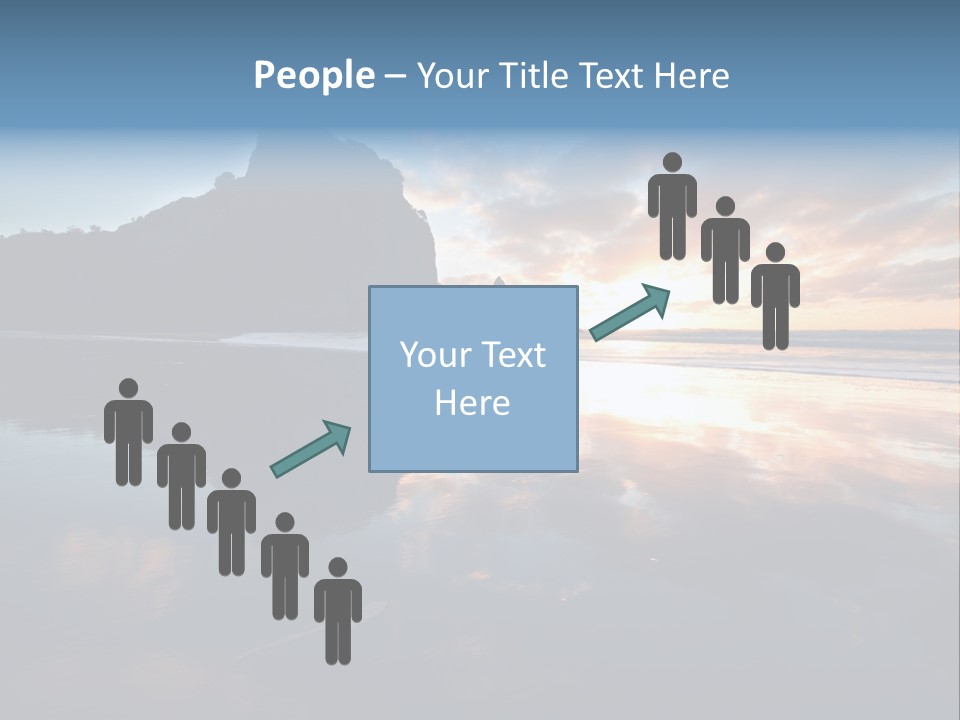 Piha Beach PowerPoint Template
