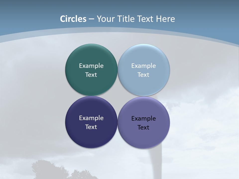 Fast Tornadoes PowerPoint Template