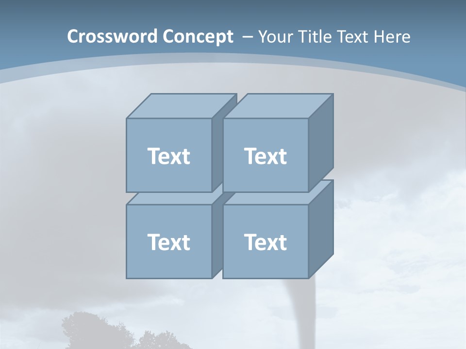 Fast Tornadoes PowerPoint Template