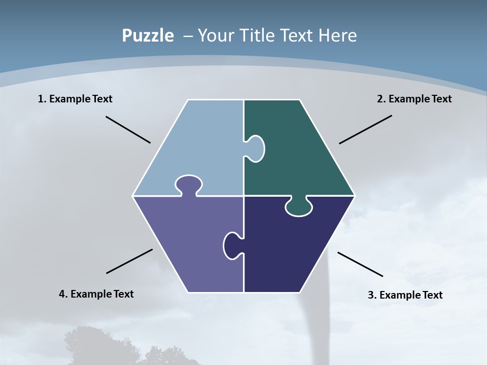 Fast Tornadoes PowerPoint Template