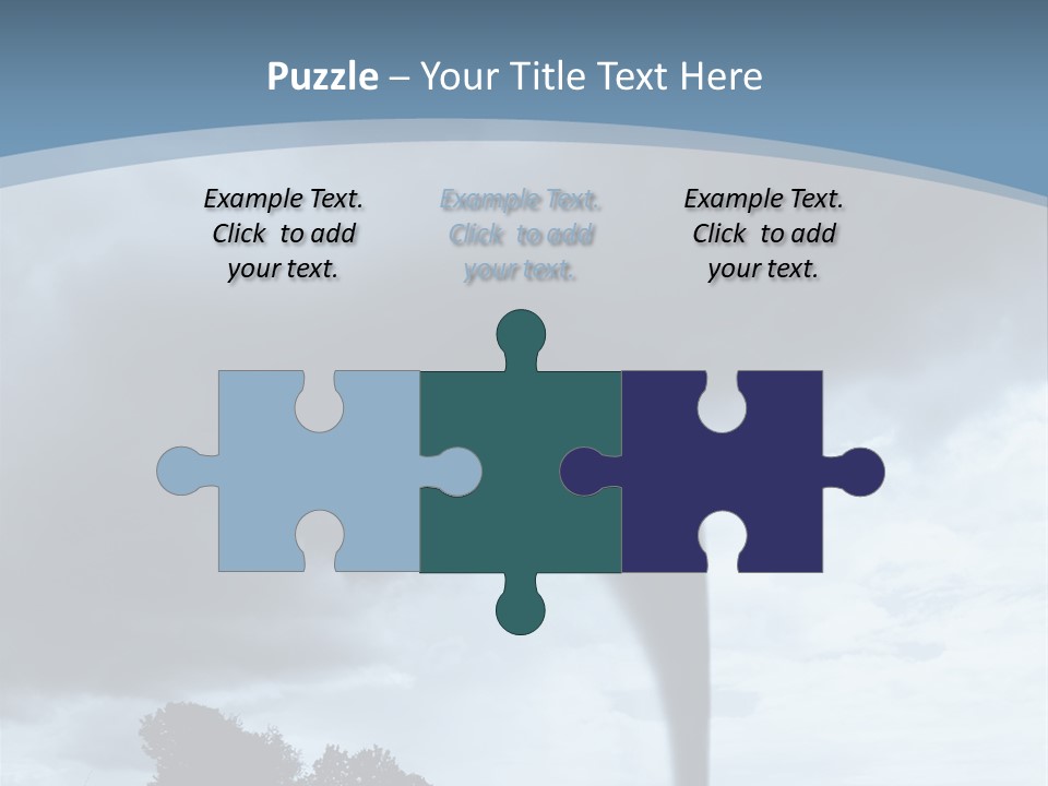 Fast Tornadoes PowerPoint Template