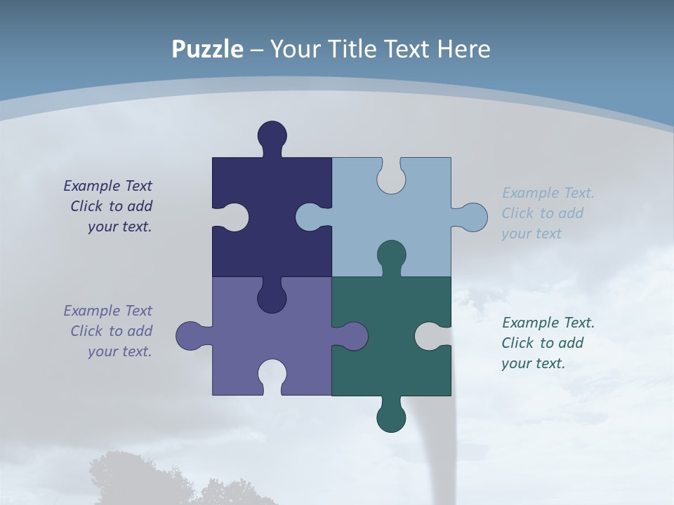 Fast Tornadoes PowerPoint Template