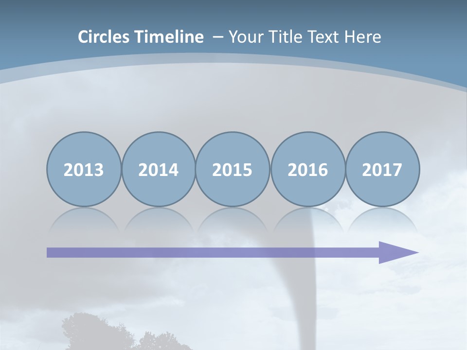 Fast Tornadoes PowerPoint Template