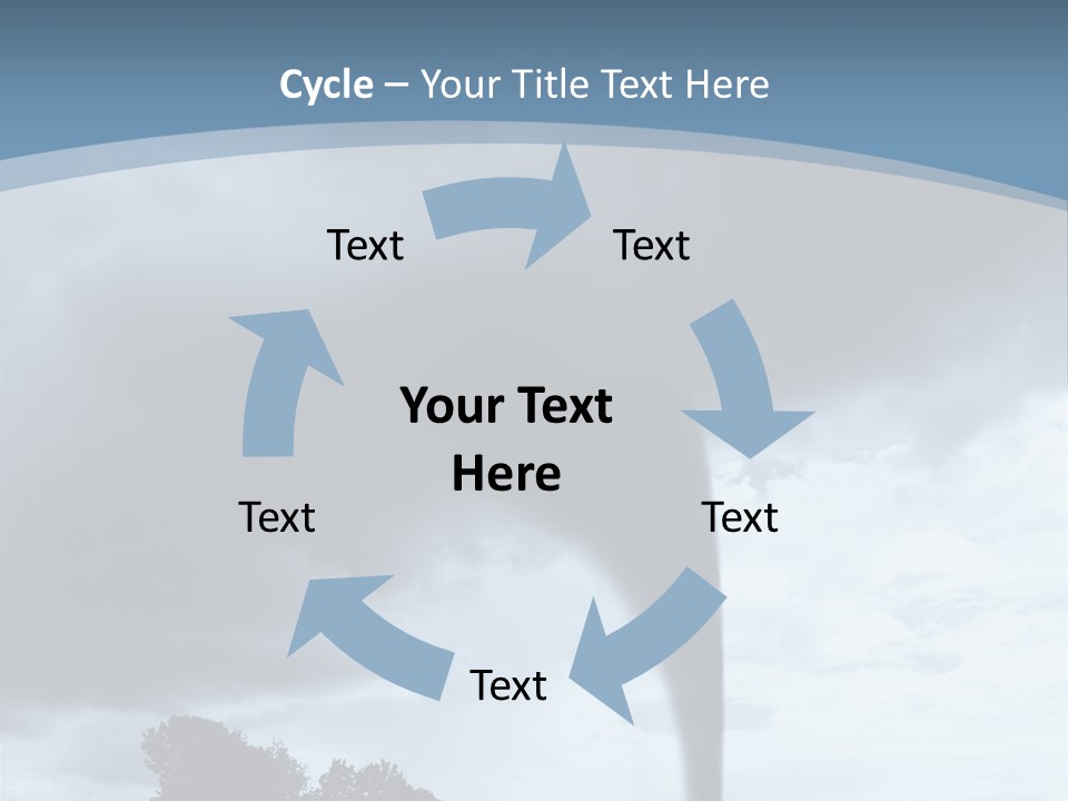 Fast Tornadoes PowerPoint Template