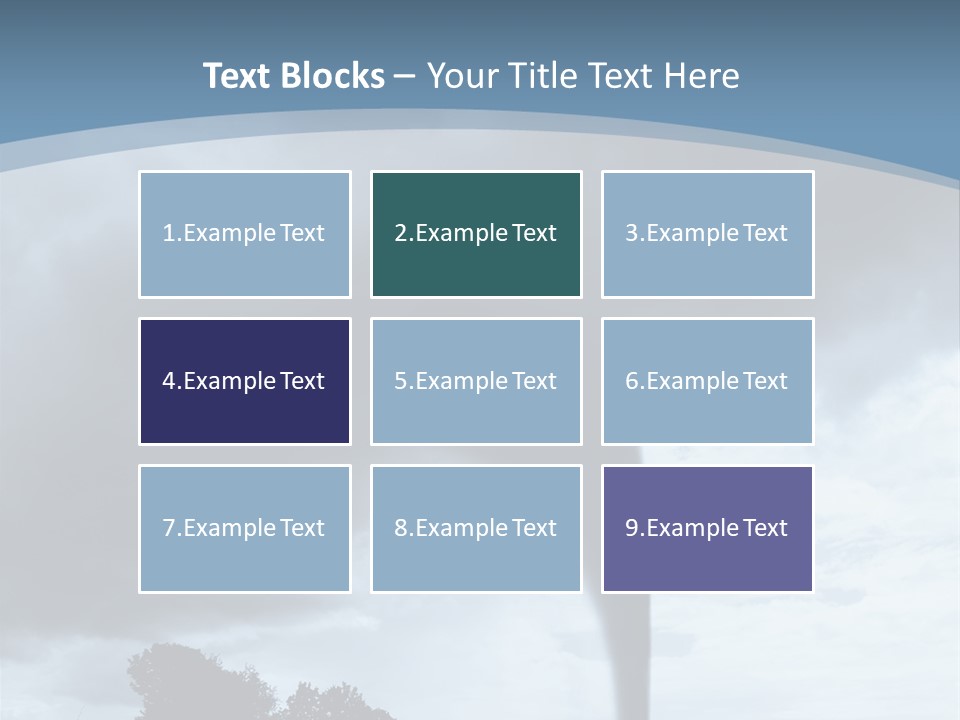 Fast Tornadoes PowerPoint Template