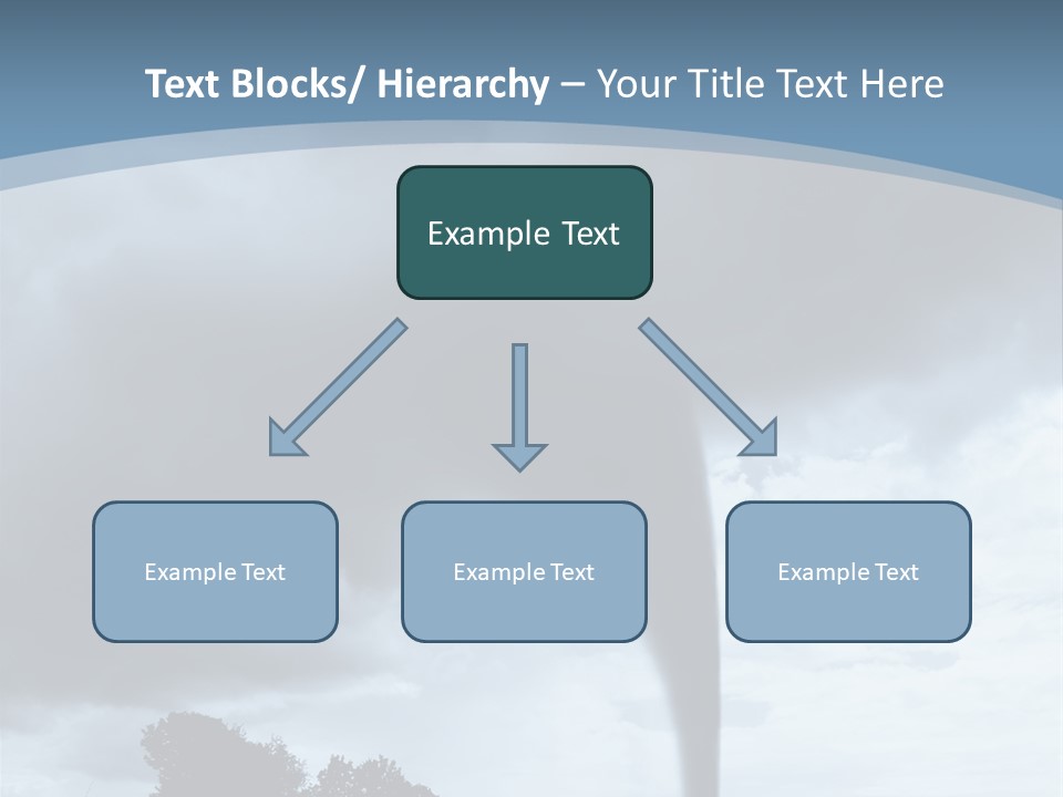 Fast Tornadoes PowerPoint Template