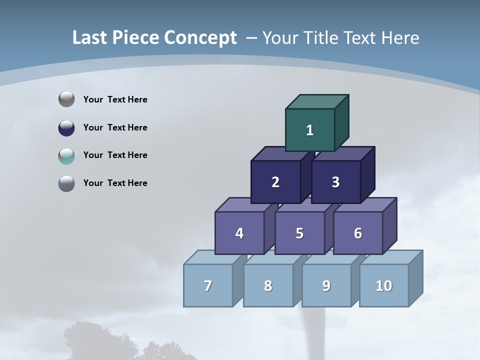 Fast Tornadoes PowerPoint Template