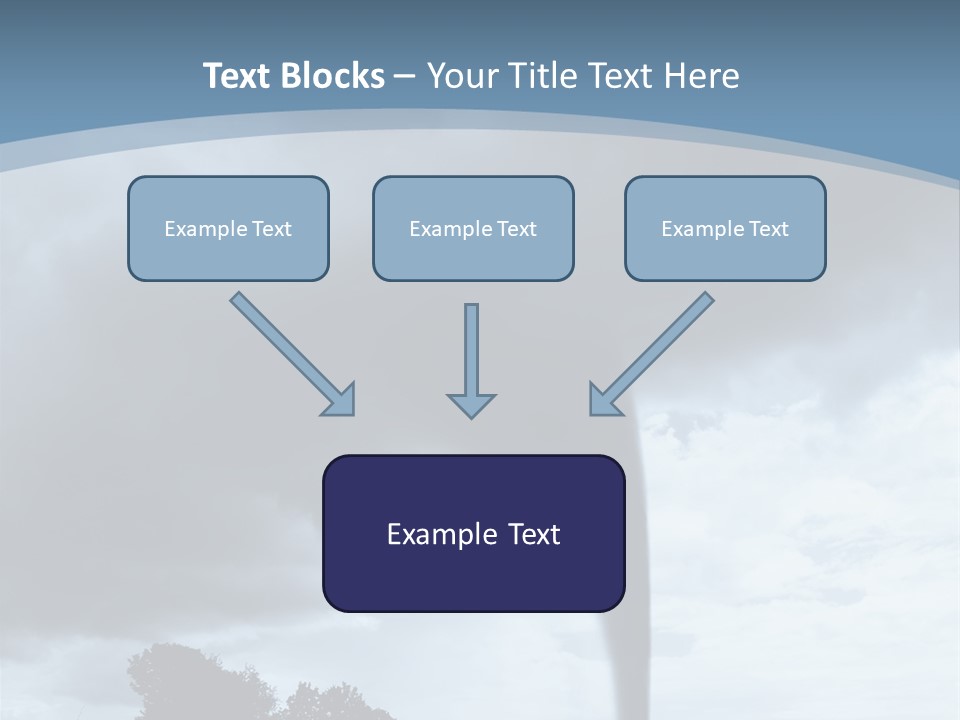 Fast Tornadoes PowerPoint Template