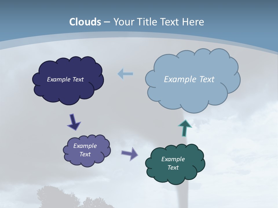 Fast Tornadoes PowerPoint Template