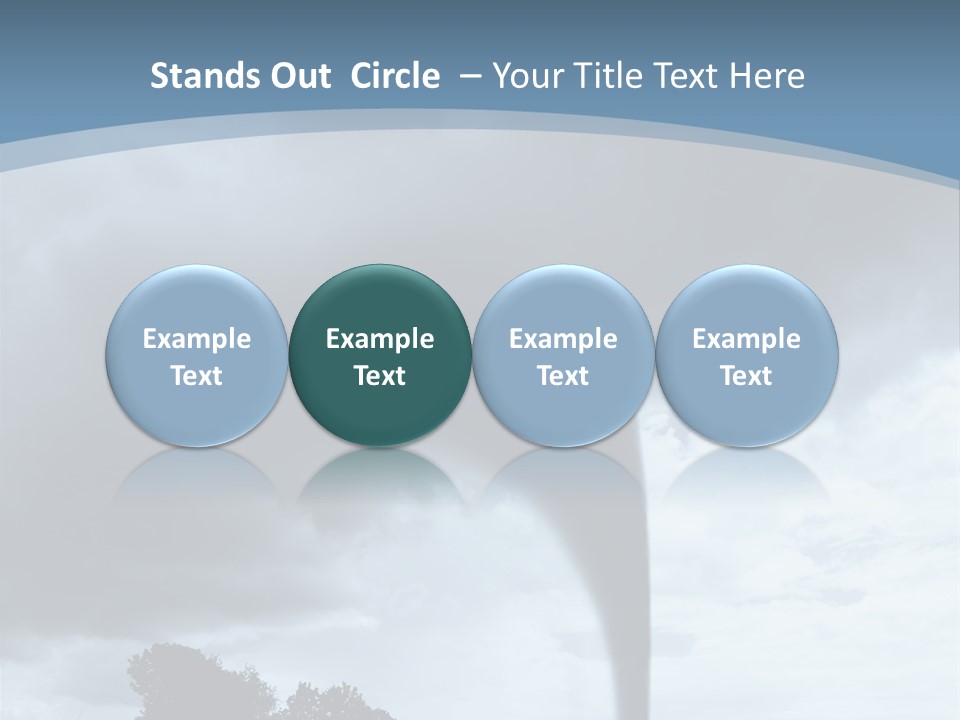 Fast Tornadoes PowerPoint Template